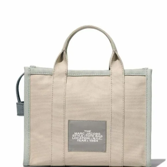 Marc Jacobs Small The Colorblock Tote Bag Cream Model H063M01RE21-261 - Picture 2 of 6